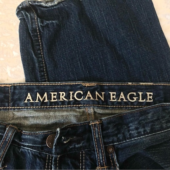 AMERICAN EAGLE Lowrise Bootcut Jeans, Size 4 - Picture 2 of 3